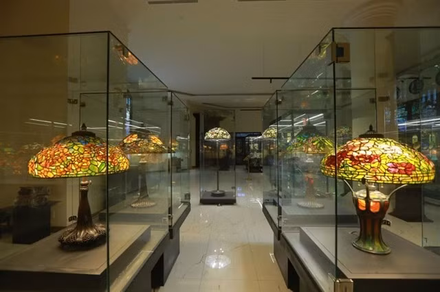 Un coin du Musée du verre d’art du Vietnam. Photo : VNA