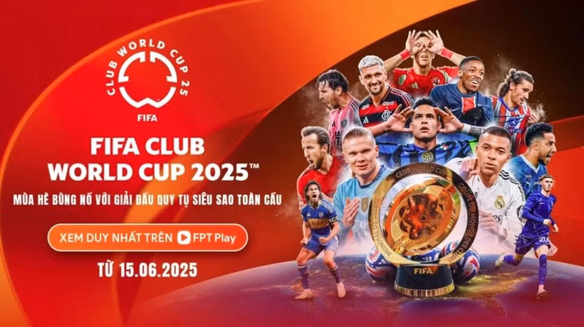 FPT Play diffusera les 63 matchs de la Coupe du Monde des Clubs de la FIFA 2025™ sur son système multiplateforme.