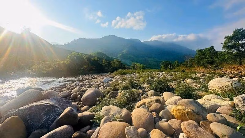 La beauté paisible de Cha Lo. Photo : nhandan.vn