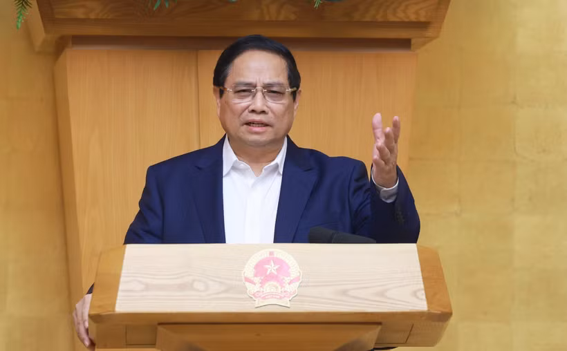 Le Premier ministre Pham Minh Chinh. Photo: VNA