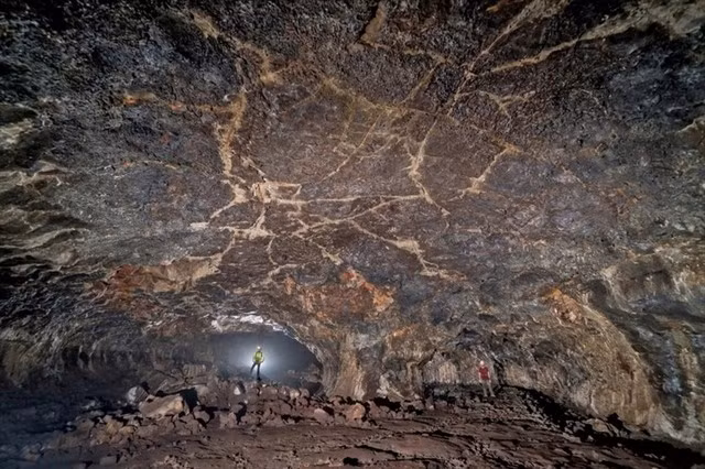 La grotte C3 fait partie du système de grottes volcaniques de Krông Nô. Photo: gracieuseté du Géoparc mondial de Dak Nông