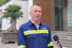 Anthony Grandpierre, directeur des opérations de Messer pour l'Asie du Sud-Est. Photo : Bnews