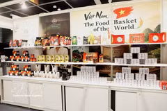 Le stand du Vietnam à la Foire annuelle de l’alimentation de la Région administrative spéciale de Hong Kong (Chine), en août 2026. Photo : VNA