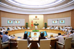 Lors de la réunion périodique du gouvernement pour le mois de mai 2026. Photo : VNA