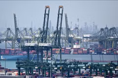es échanges commerciaux Vietnam–Singapour affichent une forte croissance au premier semestre 2025, Photo : VNA