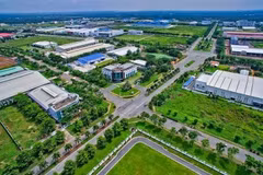 Une zone industrielle à Hô Chi Minh-Ville. Le Vietnam consolide sa position de destination privilégiée pour les investissements industriels mondiaux. Photo : Internet
