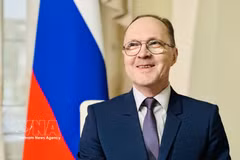 L’ambassadeur de Russie au Vietnam, Gennady Bezdetko. Photo : VNA