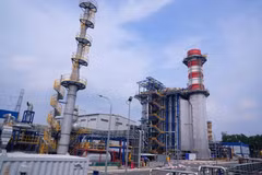 Les centrales électriques Nhon Trach 3 et 4 apportent une importante capacité supplémentaire au réseau national, contribuant ainsi à accroître la production d’électricité du pays. Photo : Petrovietnam