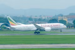 Ethiopian Airlines lance une ligne vers Hanoï. Photo : VNA