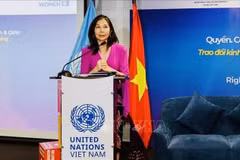 Pauline Tamesis, coordinatrice résidente des Nations Unies au Vietnam. Photo : VNA 