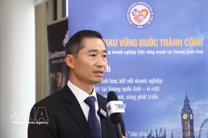 Trinh Ngoc Cuong, vice-président de la VBUK. Photo: VNA