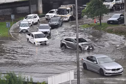Inondations après de fortes pluies prolongées à Bangkok, en Thaïlande, le 26 septembre 2026. Photo : Xinhua/VNA