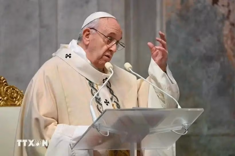 Le pape François. Photo : IRNA/VNA 