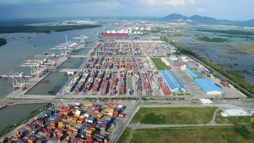 Port de Cai Mep-Thi Vai, Hô Chi Minh-Ville. (Photo fournie par l'entreprise)