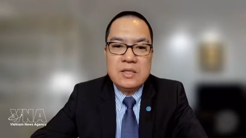 Le Thai Hoa, conseiller commercial et chef du Bureau commercial du Vietnam en Israël. Photo : VNA