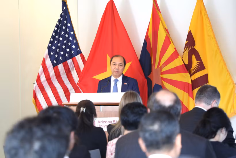 L’ambassadeur du Vietnam aux États-Unis, Nguyen Quoc Dung. Photo :VNA