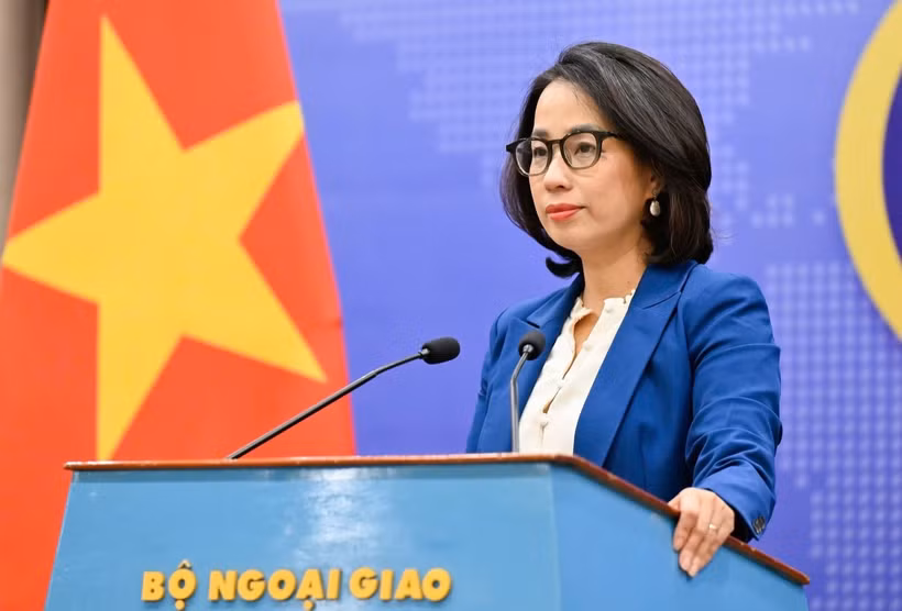 La porte-parole du ministère vietnamien des Affaires étrangères, Pham Thu Hang. Photo : ministère vietnamien des Affaires étrangères