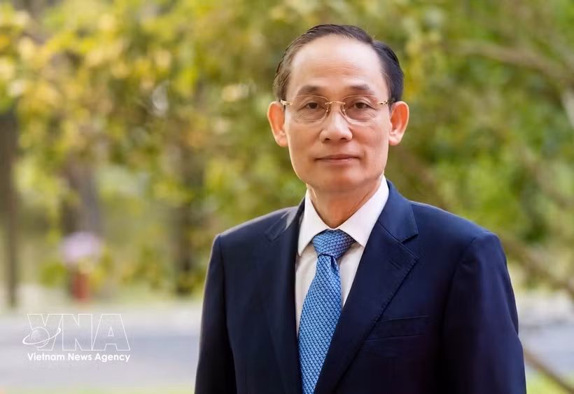 Le ministre des Affaires étrangères, Le Hoai Trung. Photo : VNA
