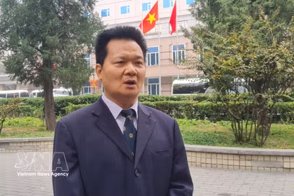 Wang Hanling, chercheur associé à l’Institut de droit international de l’Académie chinoise des sciences sociales. Photo: VNA