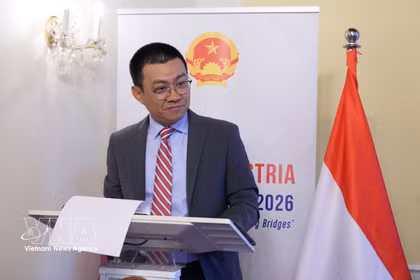 L’ambassadeur du Vietnam en Autriche, Vu Lê Thai Hoang. Photo: VNA