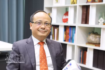 Le Dr Dô Xuân Hoang, président de l’Union des organisations vietnamiennes en Russie. Photo: VNA