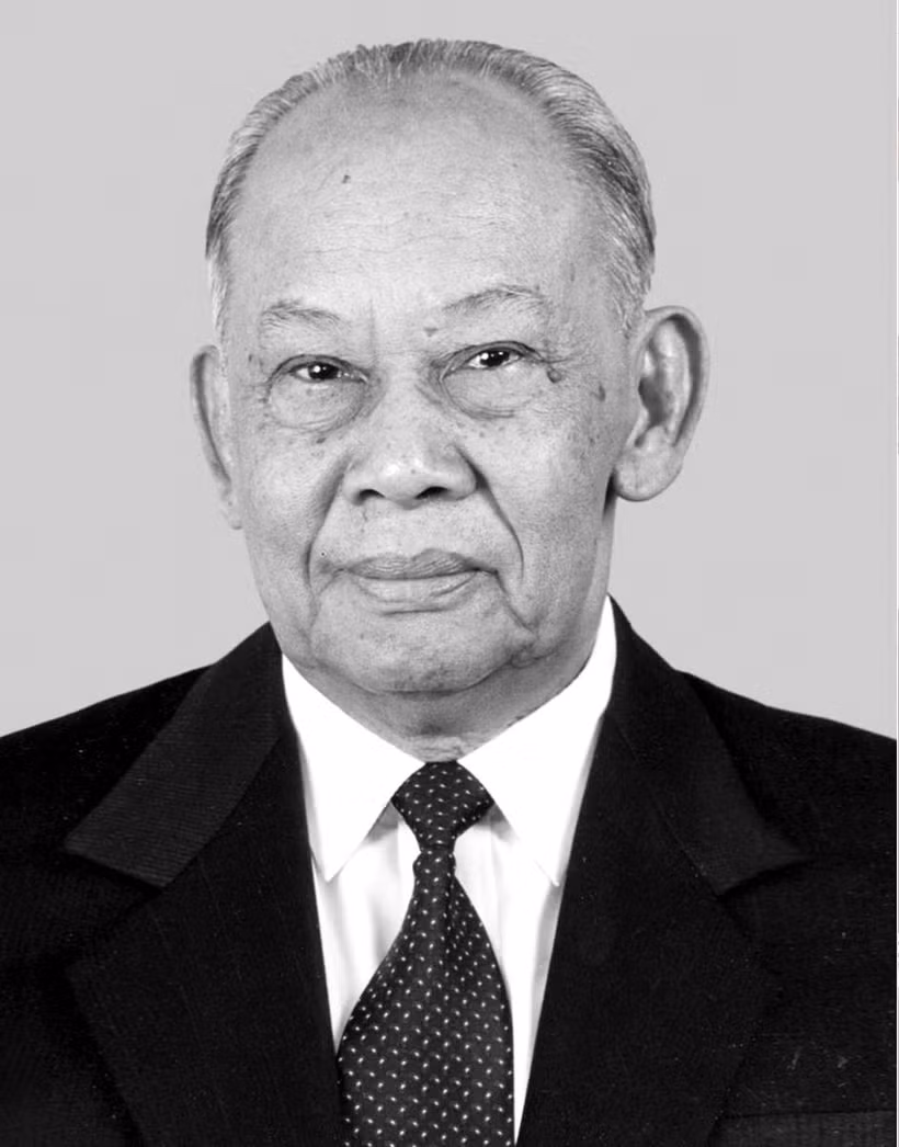 L'ancien président lao Khamtay Siphanone. Photo : VNA