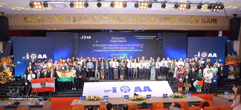 La 19e Olympiade internationale d’astronomie et d’astrophysique (IOAA 2026) s’ouvre le 26 septembre à l’Université Phenikaa, à Hanoï. Photo : VNA