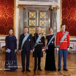 Le secrétaire général du PCV et président de la République, To Lam, son épouse Ngo Phuong Ly, le roi Frederik X, la reine Mary et le prince héritier Christian du Danemark. Photo : VNA 