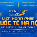 Affiche officielle de la 8e édition du Festival international du film de Hanoï. Photo: haniff.vn