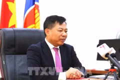 L’ambassadeur du Vietnam au Cambodge, Nguyen Huy Tang. Photo: VNA