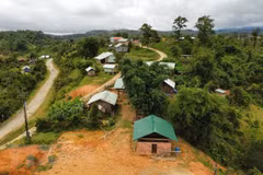 Du 3 au 7 septembre, il y avait eu cinq tremblements de terre d'une magnitude de 3,1 à 3,5 dans le district de Kon Plong, province de Kon Tum, sans faire de pertes, tant humaines que matérielles. Photo d'archives: VNA