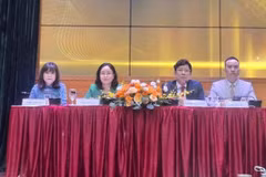Lors de la conférence de presse. Photo: www.sggp.org.vn