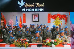Parcours pour la paix des Casques bleus vietnamiens