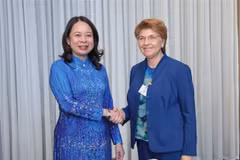La vice-présidente vietnamienne rencontre des dirigeants de certains pays