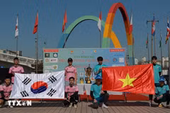 Le 2e tournoi de futsal élagi de la communauté vietnamienne à Siheung