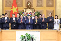 Le PM Pham Minh Chinh reçoit une délégation du Comité économique Japon-Vietnam