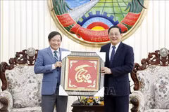 Vietnam-Laos: Messages de félicitations vietnamiens au centenaire de Khamtay Siphandone