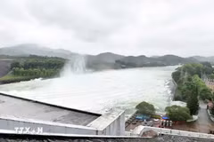 Le Lac hydroélectrique de Thac Ba. Photo : VNA