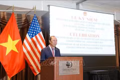 L'ambassadeur du Vietnam aux États-Unis, Nguyen Quoc Dung, à la cérémonie. Photo: VNA