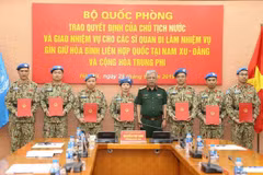 Sept officiers supplémentaires participent aux opérations de maintien de la paix de l’ONU