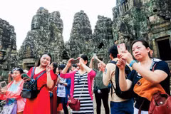 Les visiteurs chinois au Cambodge en hausse de 37% en quatre mois