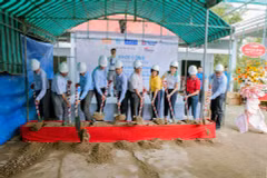 Rénovation d'une école grâce à l'ONG Saigon Children's Charity