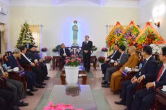 Vœux de Noël du FPV aux catholiques du diocèse de Bui Chu