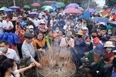 Phu Tho : les Temples des Rois Hung accueillent plus de 30.000 visiteurs en deux jours
