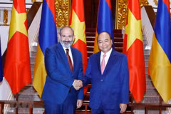 Le Premier ministre arménien termine sa visite officielle au Vietnam