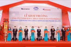 Ouverture d'un centre logistique modèle dans la ville de Hai Phong
