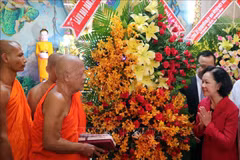 Des voeux pour les bouddhistes à l’occasion du 2563e anniversaire de naissance de Bouddha