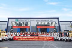 Le producteur d'onduleurs Growatt inaugure une usine à Hai Phong