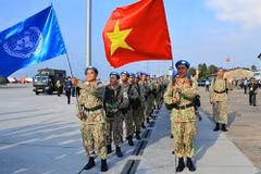 L’Unité de génie militaire No 1 part rejoindre la force de maintien de la paix d’Abyei