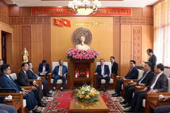 Quang Nam renforce sa coopération avec la province lao d'Attapeu